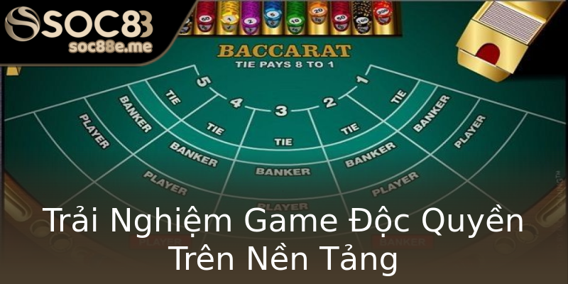 Trải Nghiệm Game Độc Quyền Trên Nền Tảng Trải Nghiệm Game Độc Quyền Trên Nền Tảng